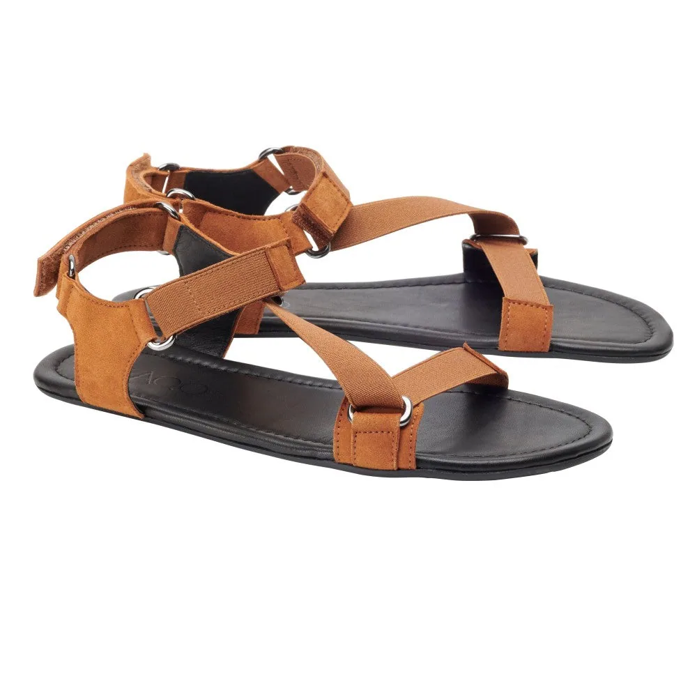 Женские сандалии ZAQQ MIQA Brown (коричневый цвет)