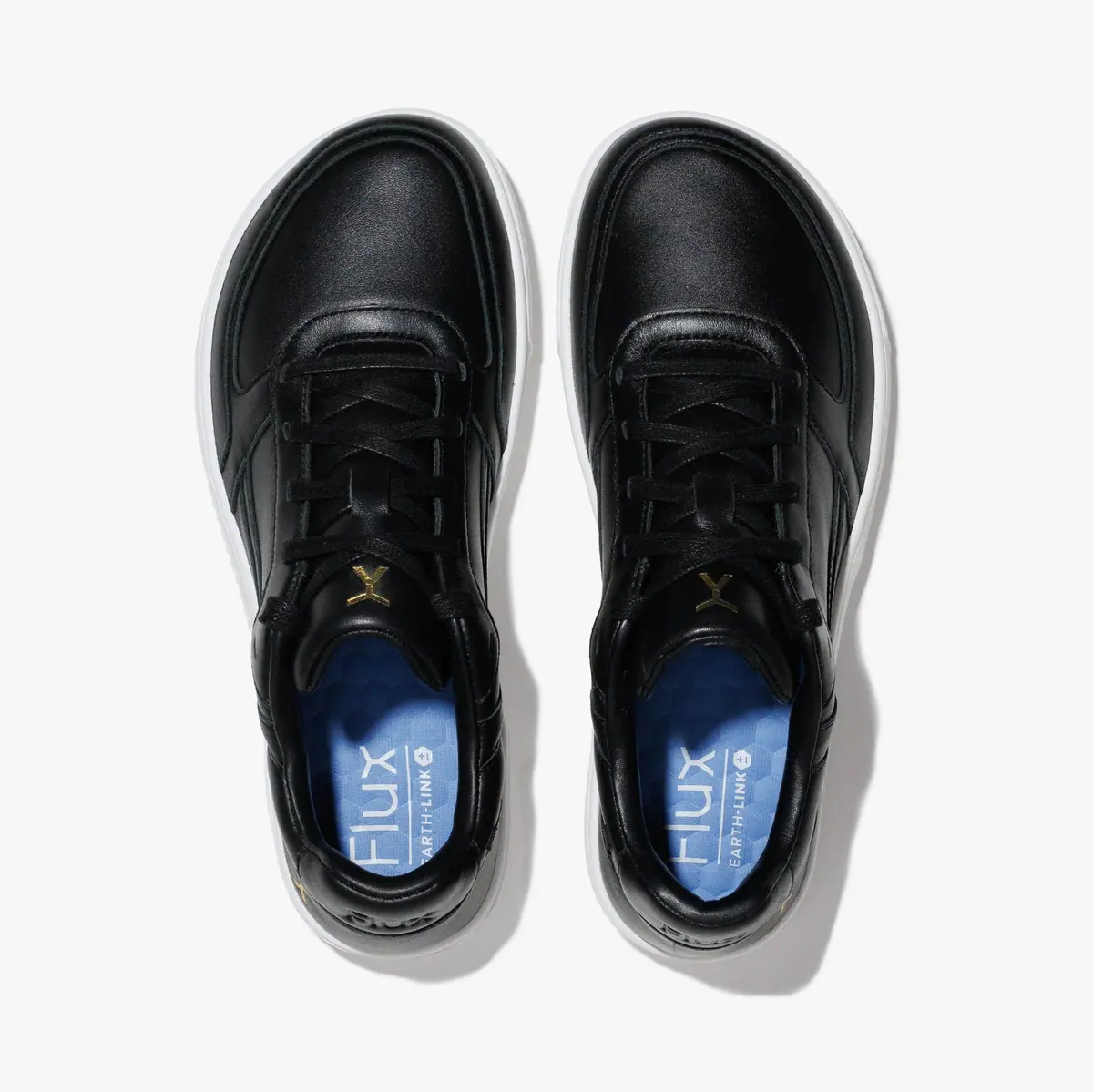 Босоногие кроссовки Flux Adapt Leather Trainer — чёрный, фото 4