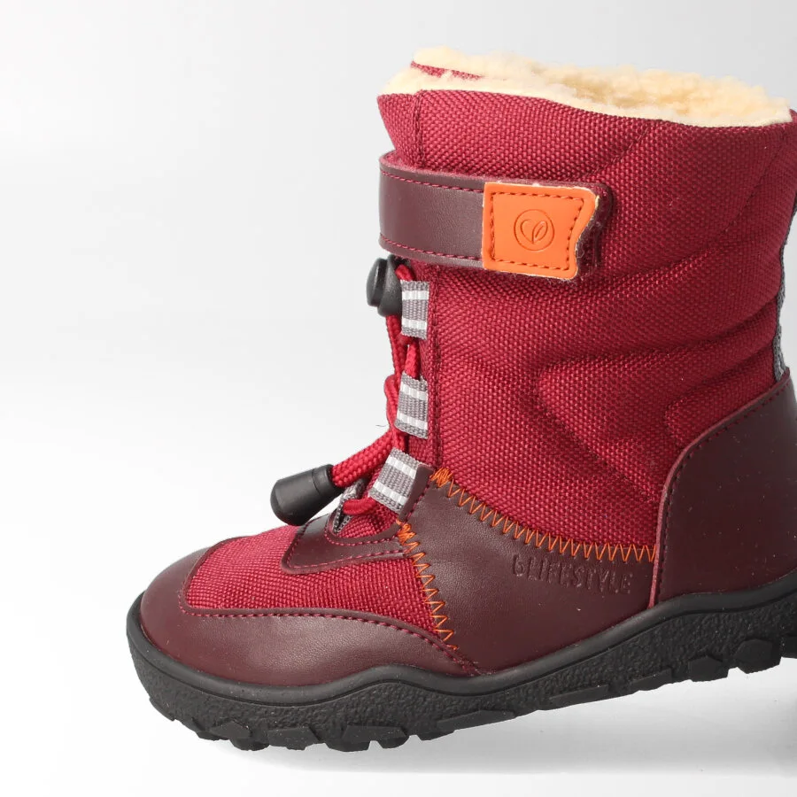 Зимние босоногие ботинки bLIFESTYLE narwalSTYLE — бордовый, фото 6