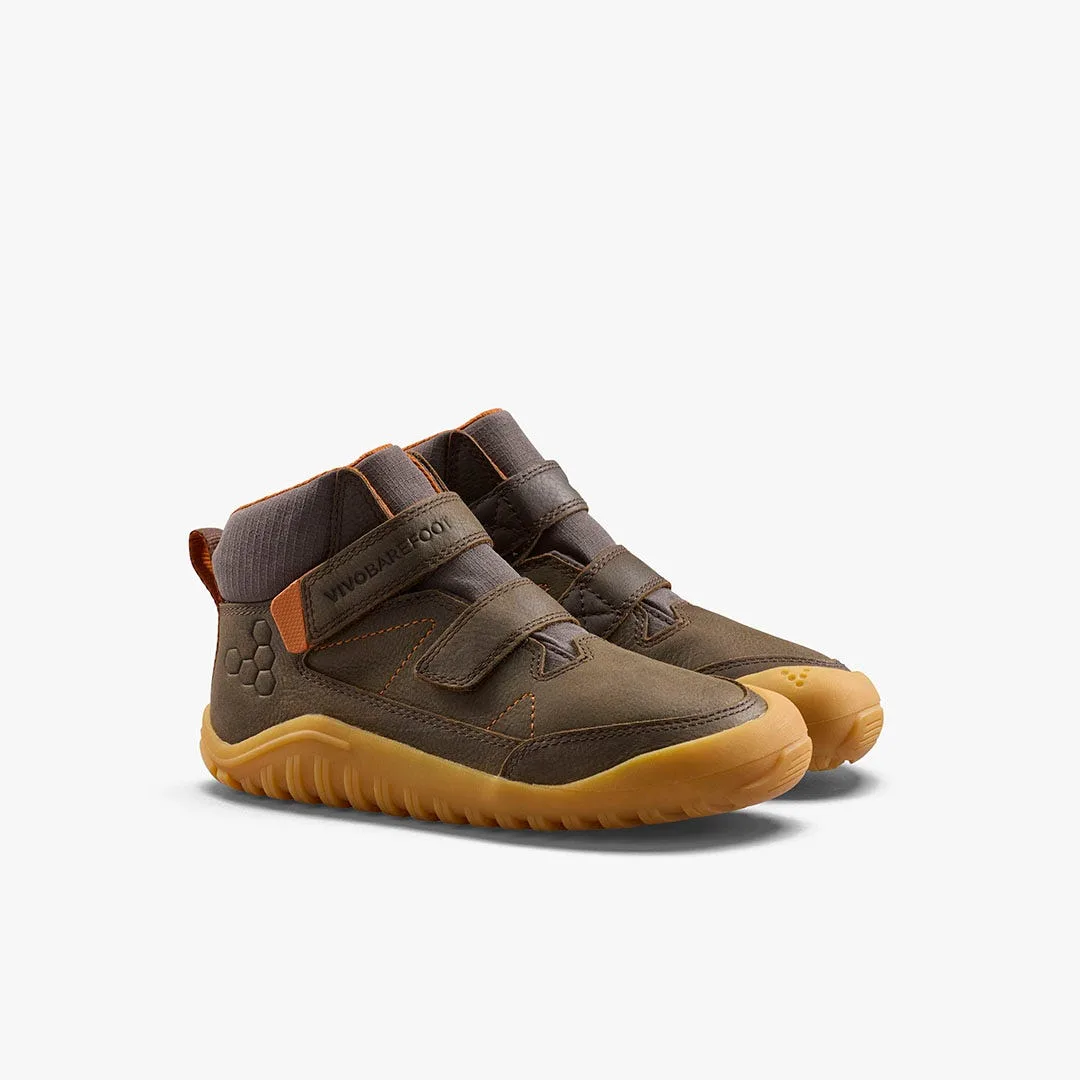 Ботинки Vivobarefoot Tracker AT — для дошкольников, коричневый, фото 4