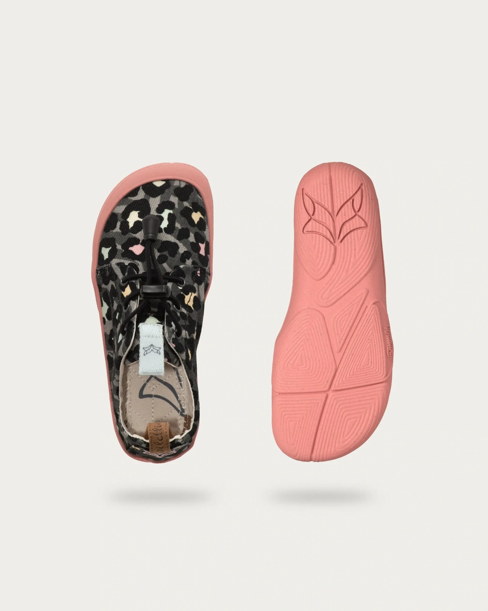 Повседневная босоногая обувь Wildling Aopri для детей — чёрный леопардовый, фото 6