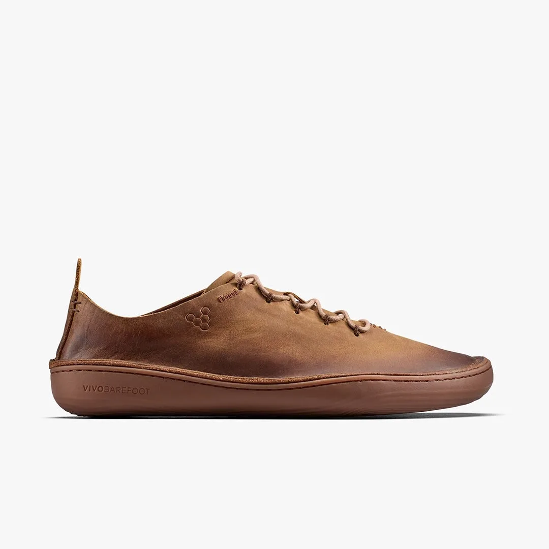 Мокасины Vivobarefoot Sensus Moc Lace Up Leather — мужская модель, тёмно-коричневый, фото 2
