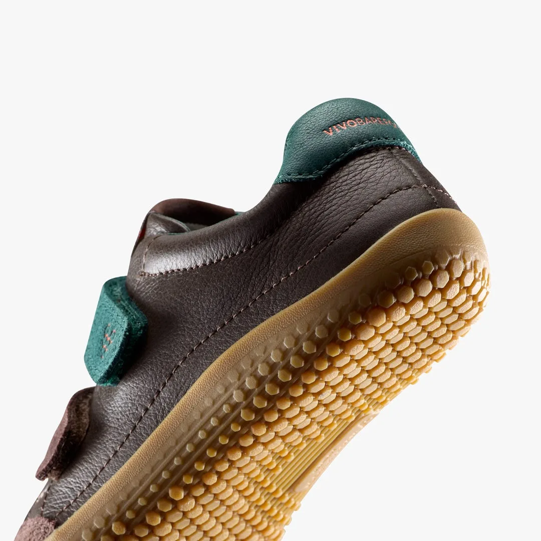 Кроссовки Vivobarefoot Gobi Sneaker — для дошкольников, коричневый, фото 7