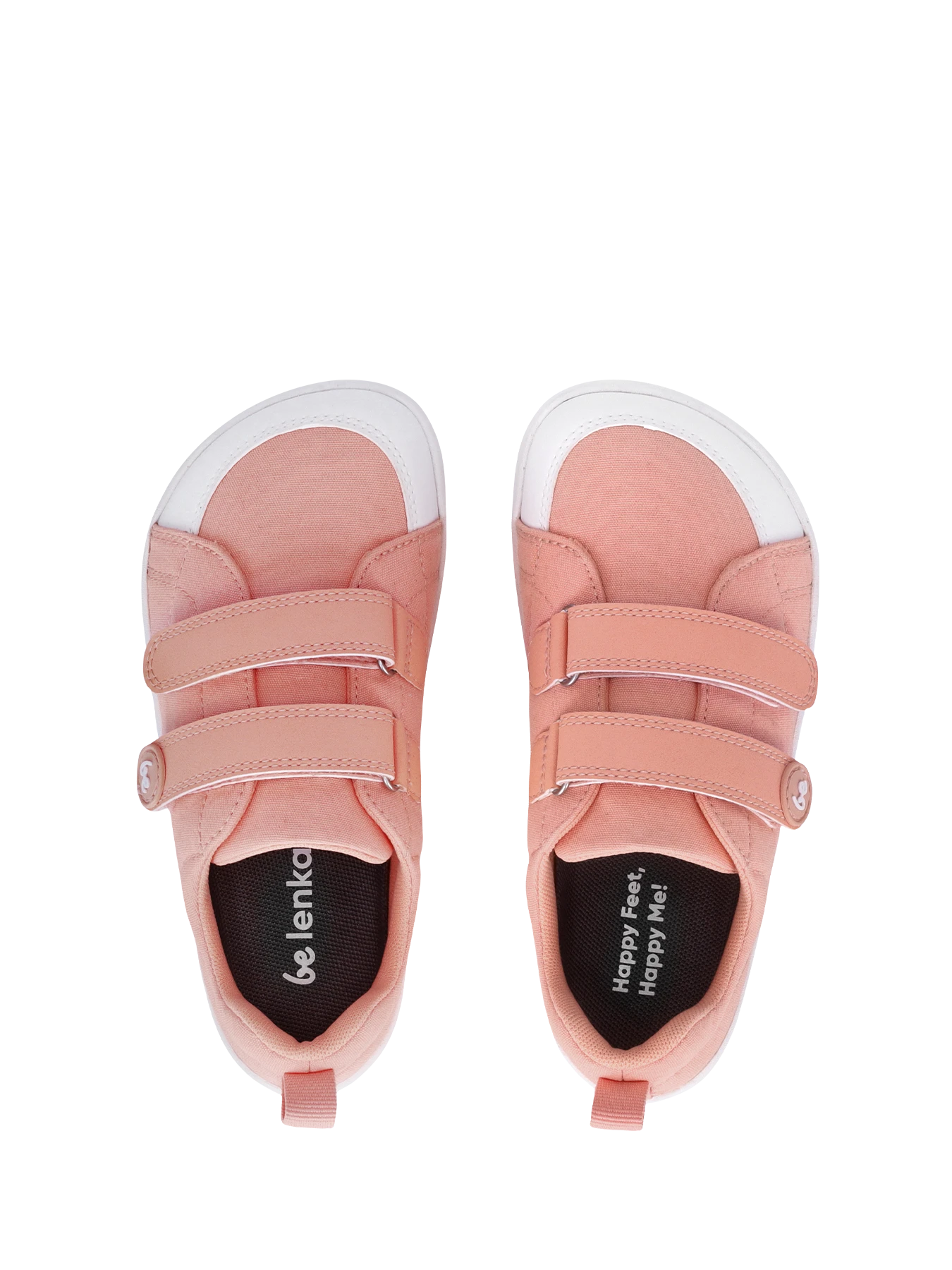 Детские босоногие кроссовки Be Lenka Canvi - кораллово-розовый, фото 6
