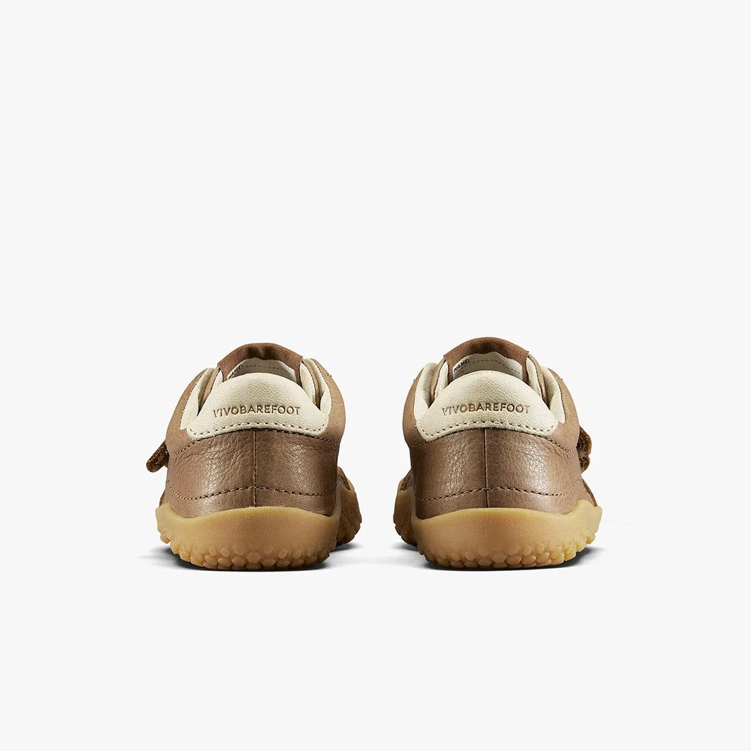 Кроссовки Vivobarefoot Gobi Sneaker — для дошкольников, коричневый, фото 5