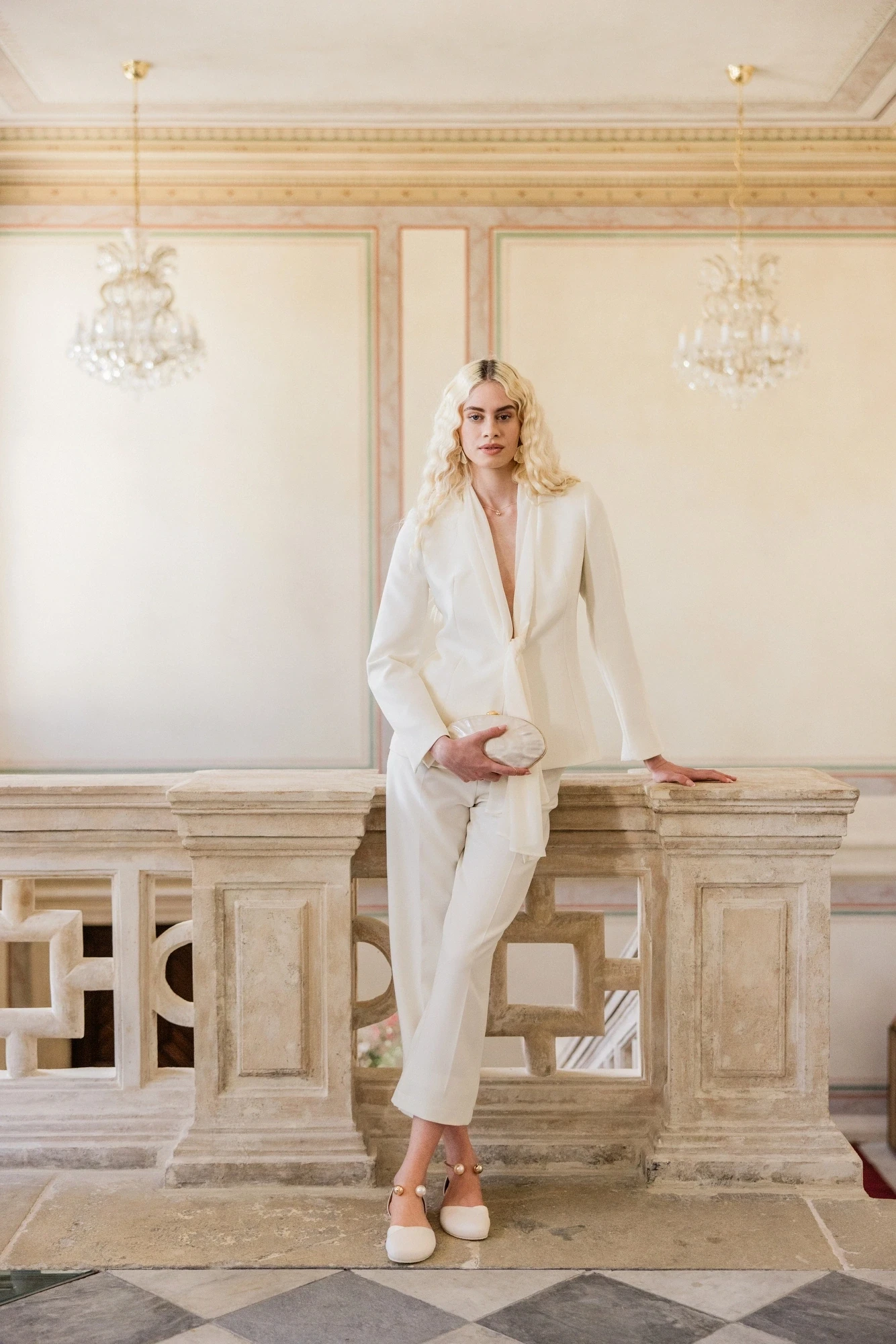 Босоногие сандалии Shapen POPPY — белый, фото 9