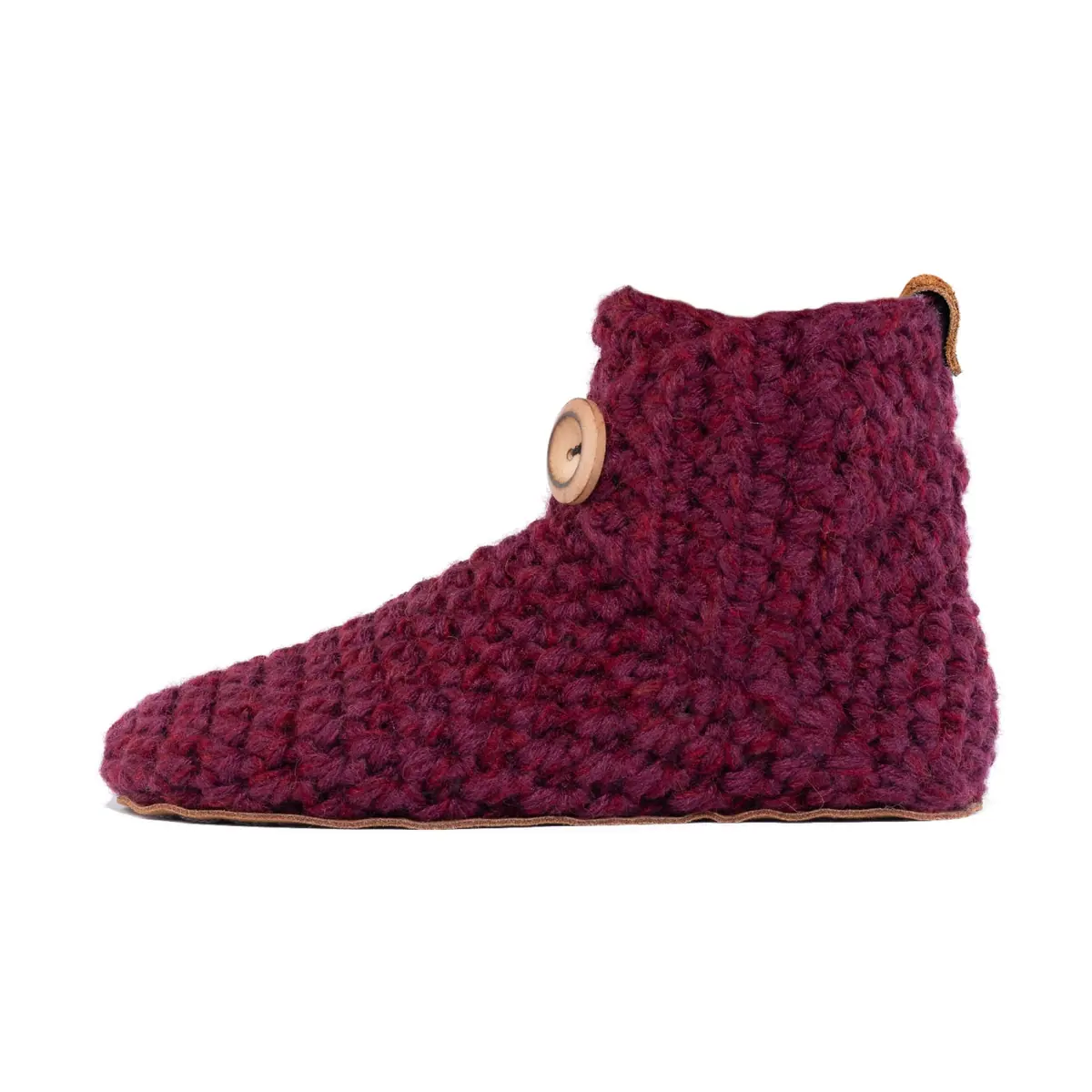 Домашние тапочки-ботинки Kingdom of Wow Classic Bootie — ягодный — фото 1 из 8