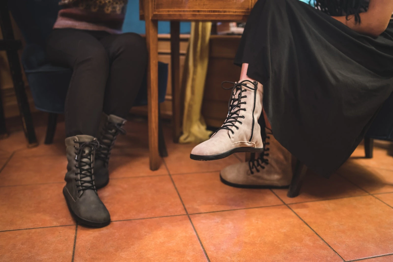 Сапоги Ahinsa Jaya Zip Barefoot — оливковый, фото 10