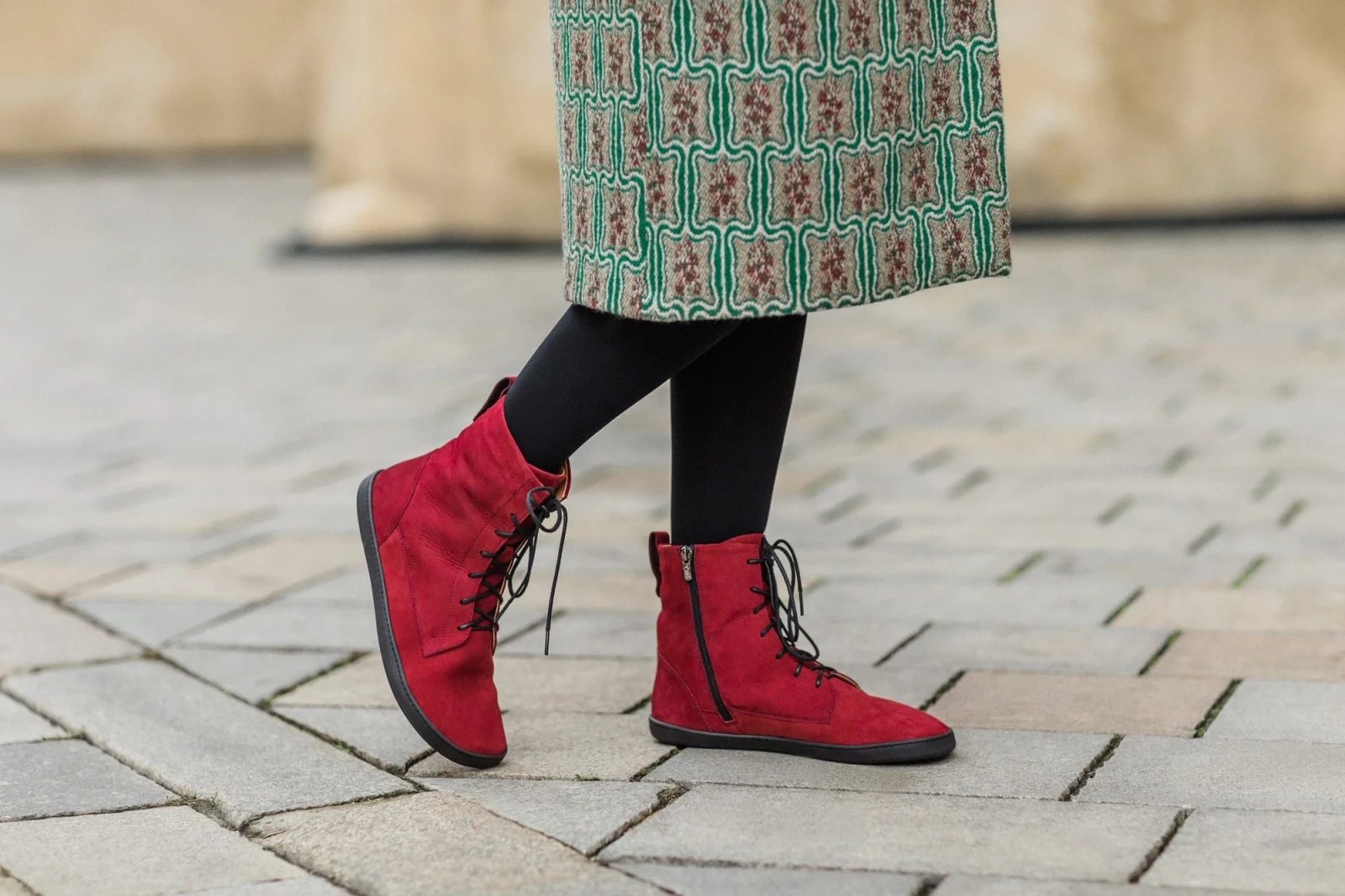 Босоногие ботинки Shapen COZY — бордовый, фото 24